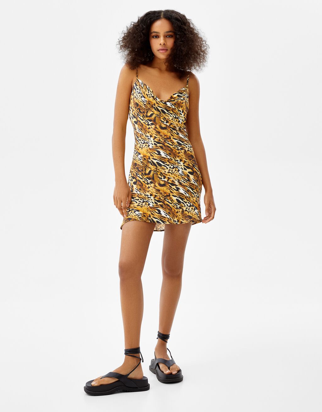 Satin camisole mini dress - Dresses and 