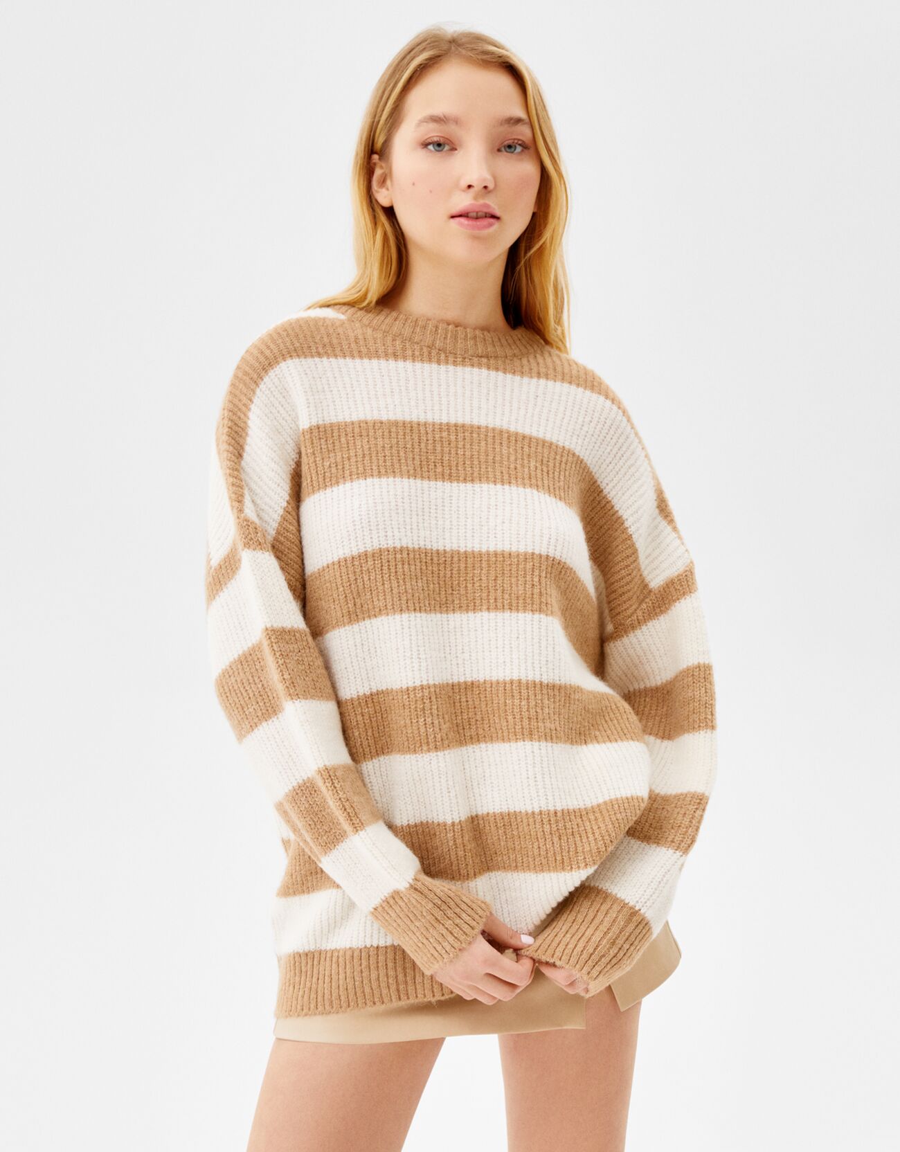 Maglia a righe - Donna | Bershka