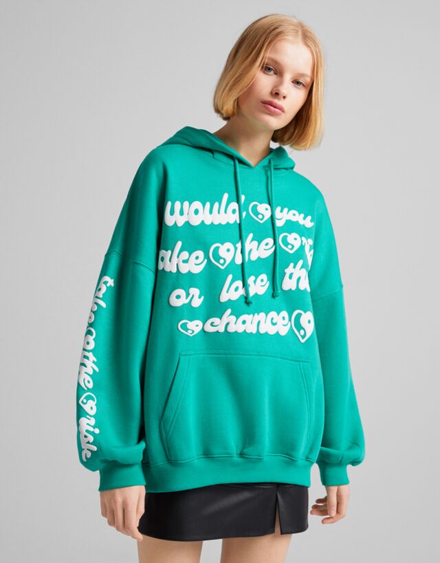 bershka hoddie