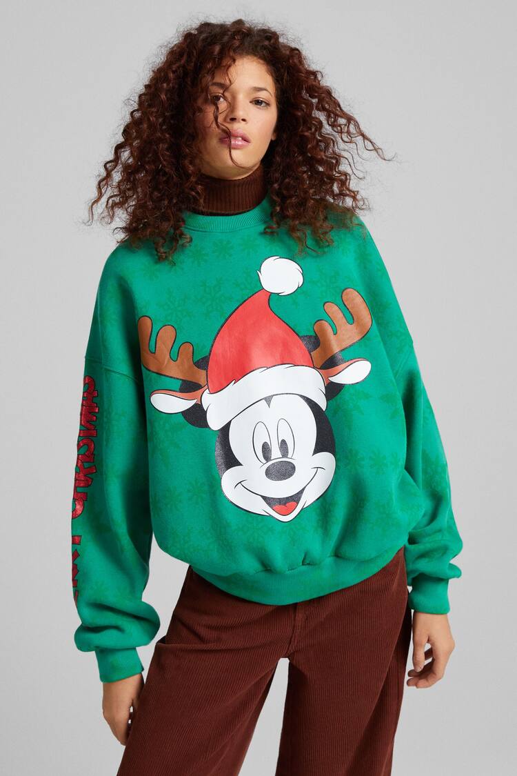 Mickey Mouse print sweatshirt