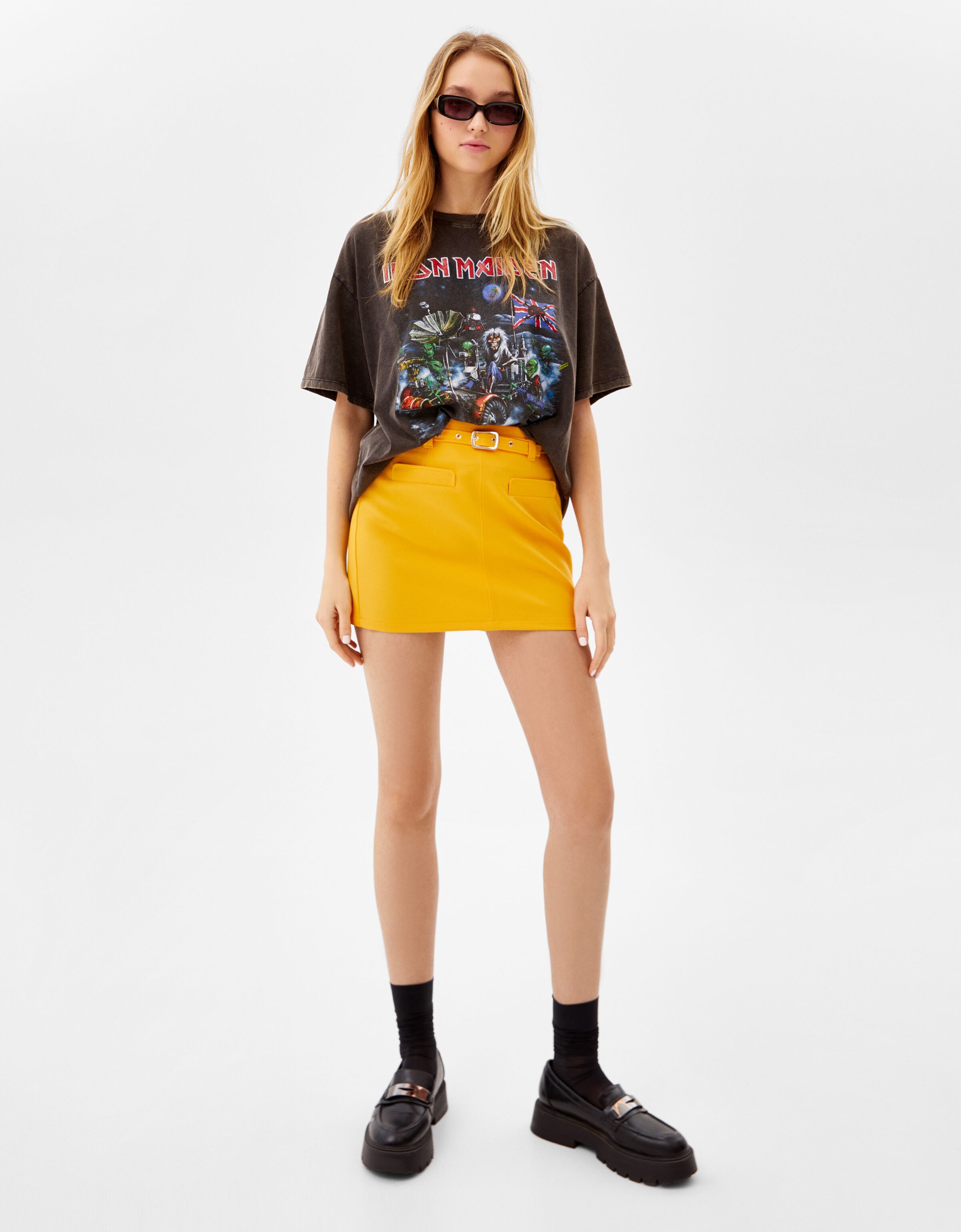 Iron Maiden T-shirt - Woman | Bershka