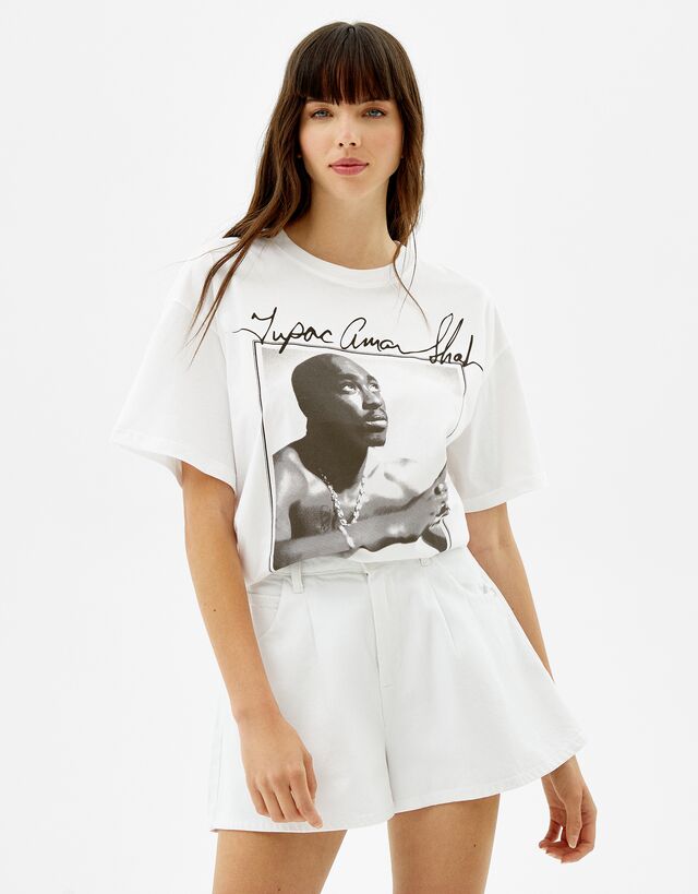 topshop tupac t shirt