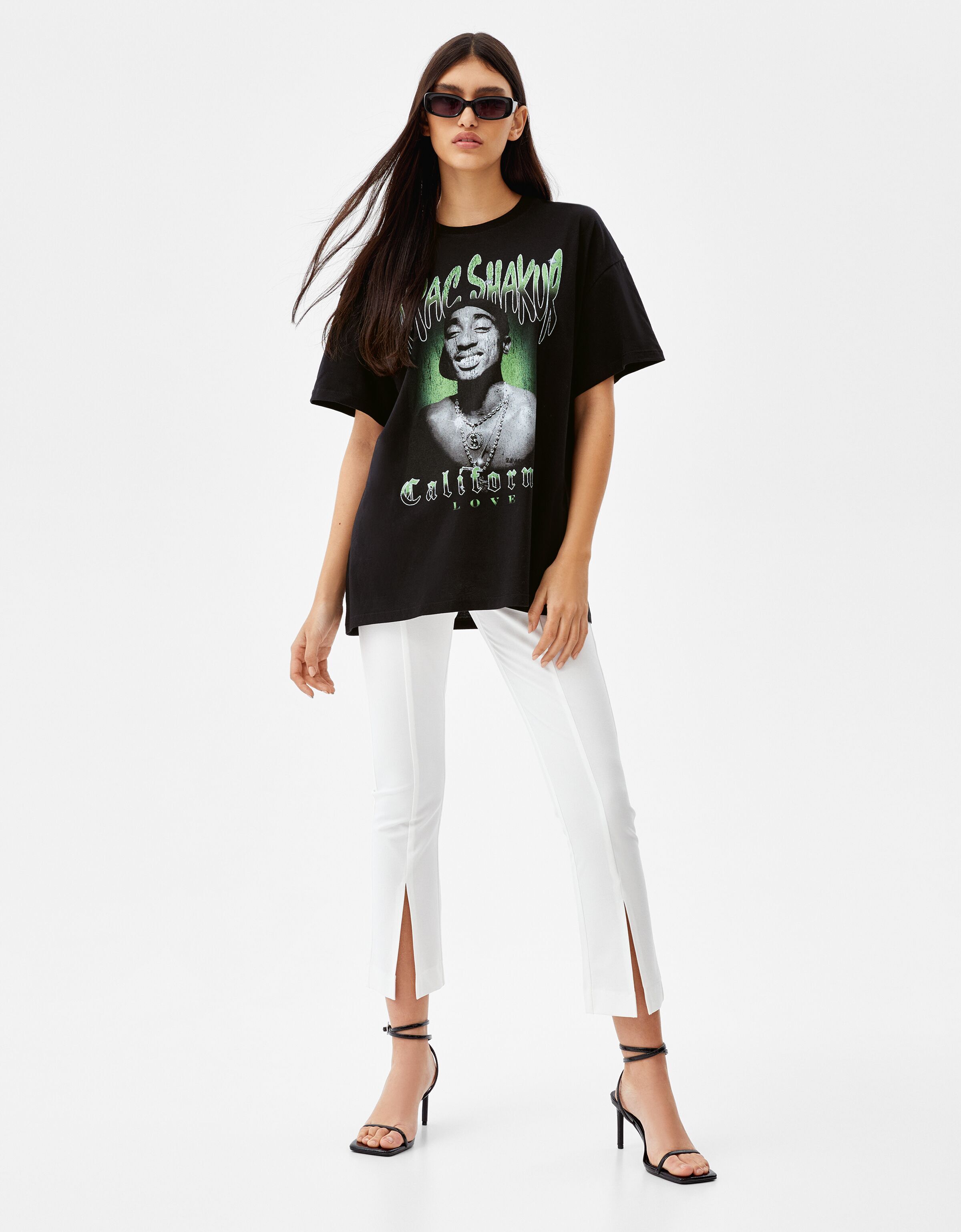 short sleeve T-shirt - Woman | Bershka