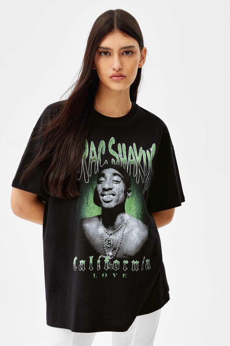 Tupac California Love short sleeve T-shirt