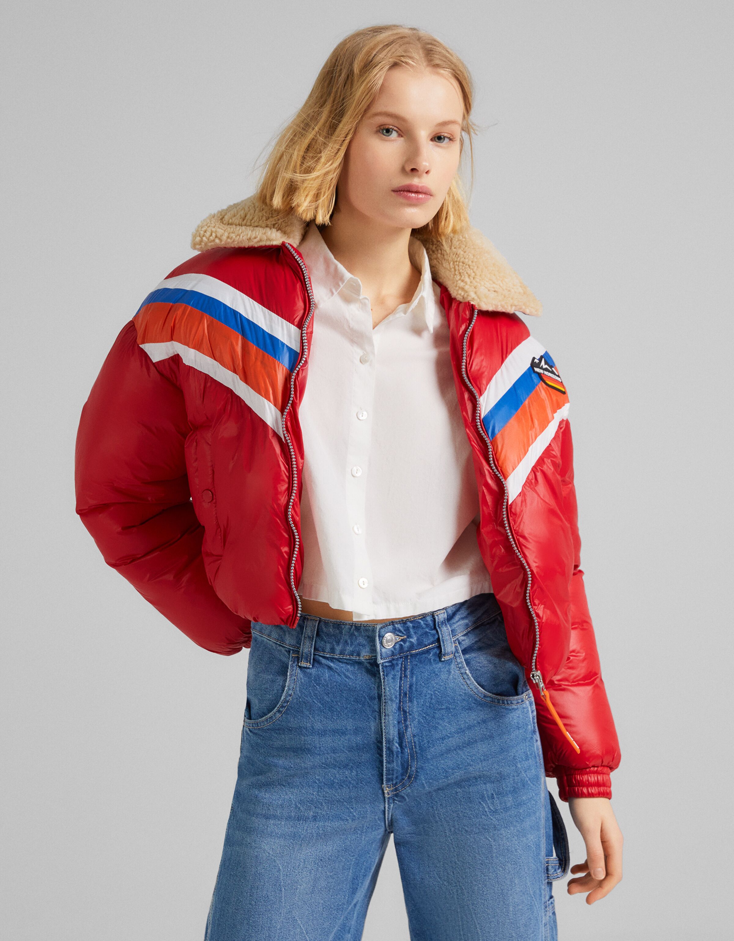 bershka vintage jacket