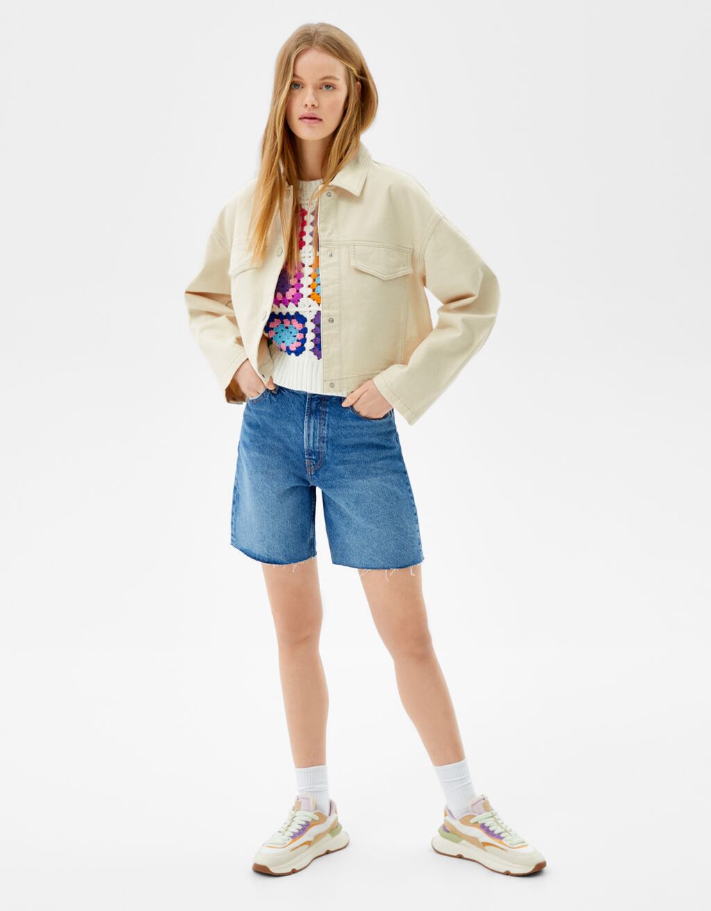 cotton trucker jacket