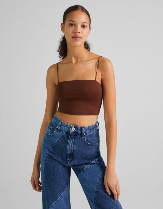 crop top tirantes