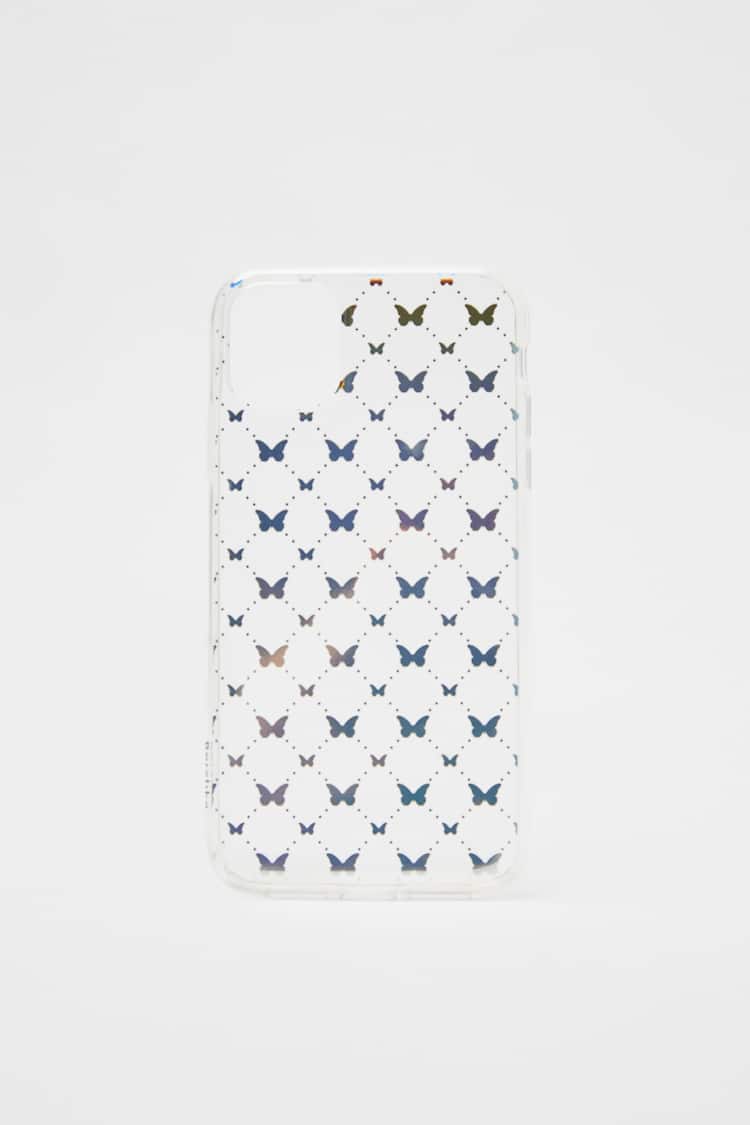 Holographic butterfly iPhone 11 case
