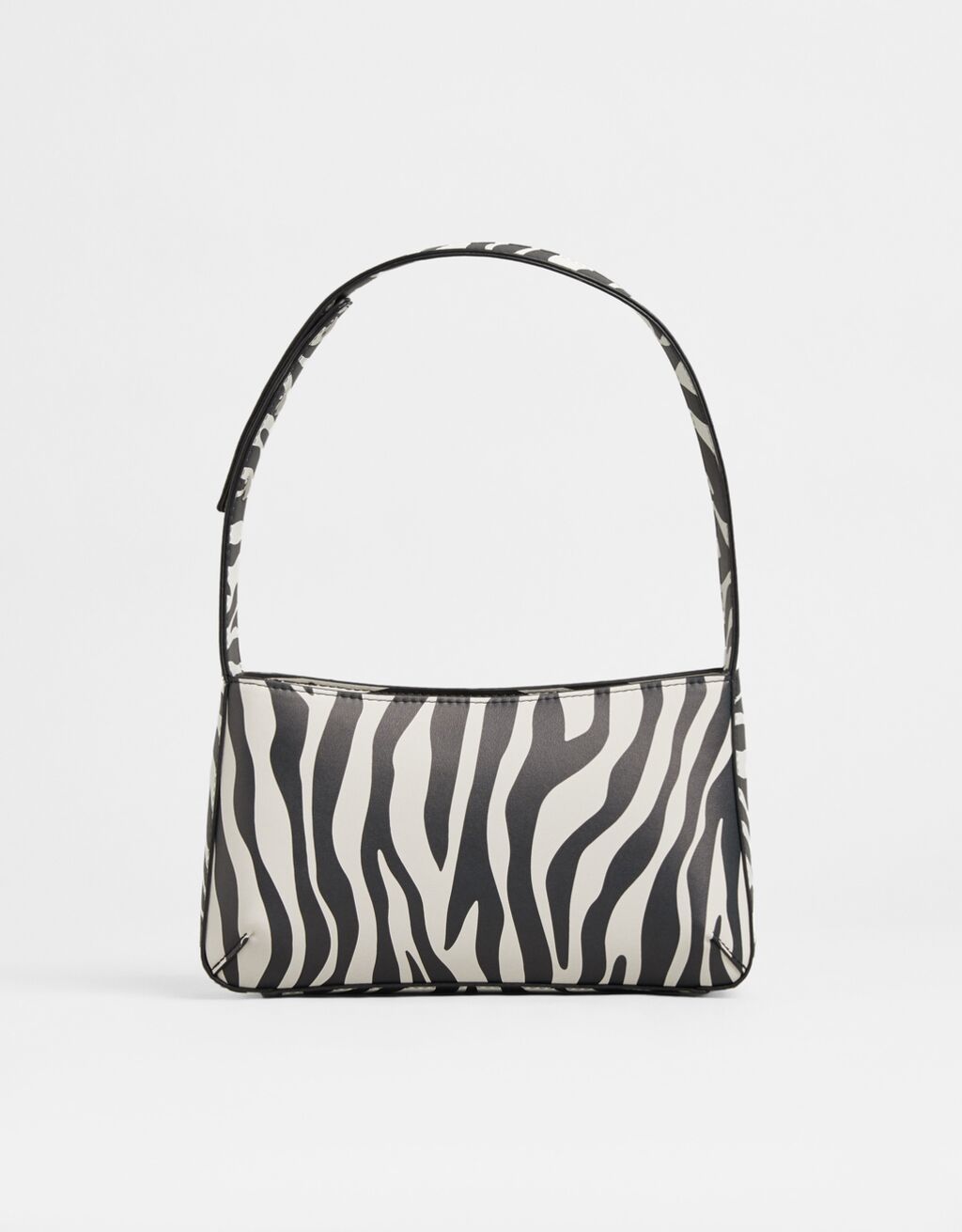 Zebra print handbag