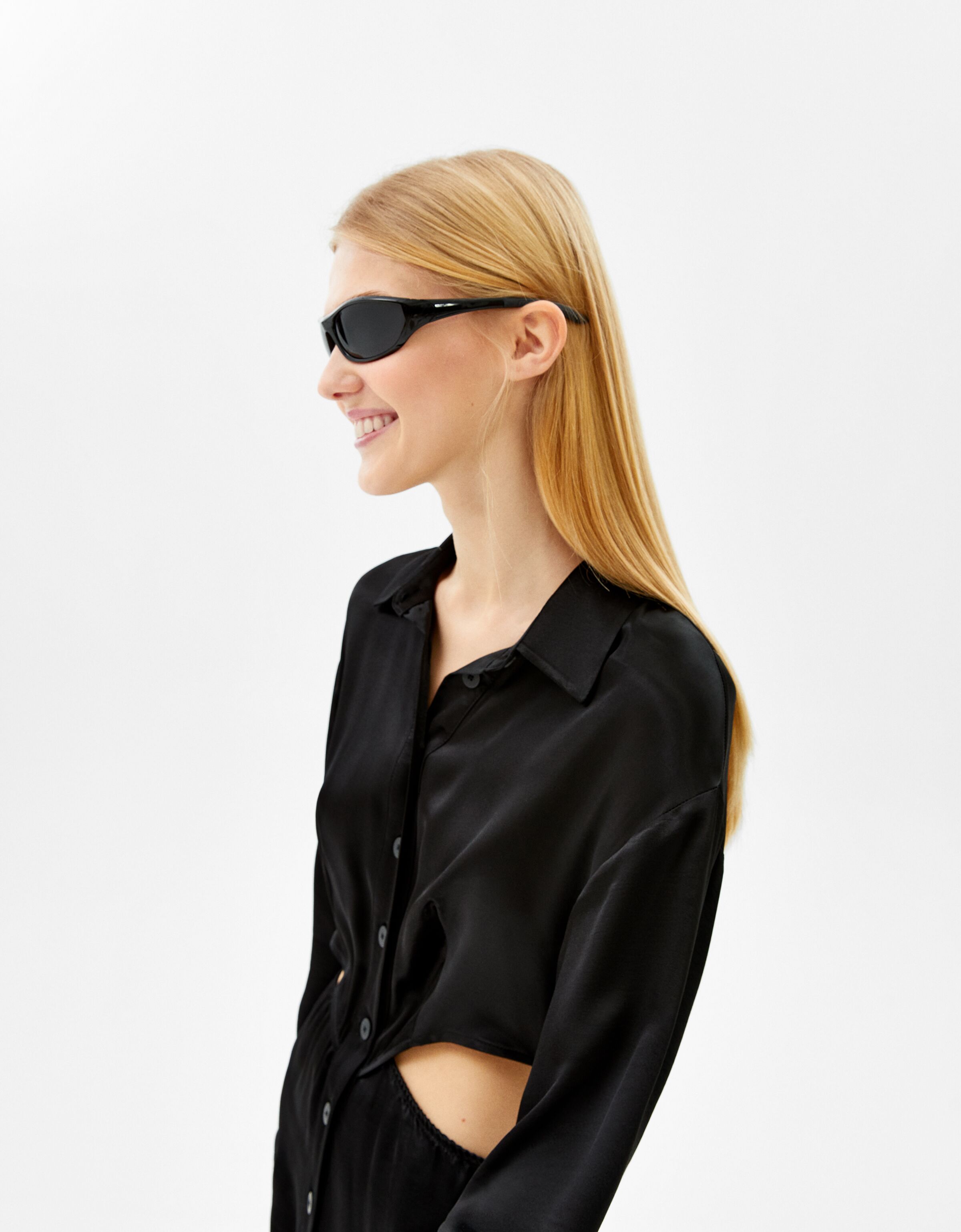 Gafas sol ciclista - Mujer | Bershka