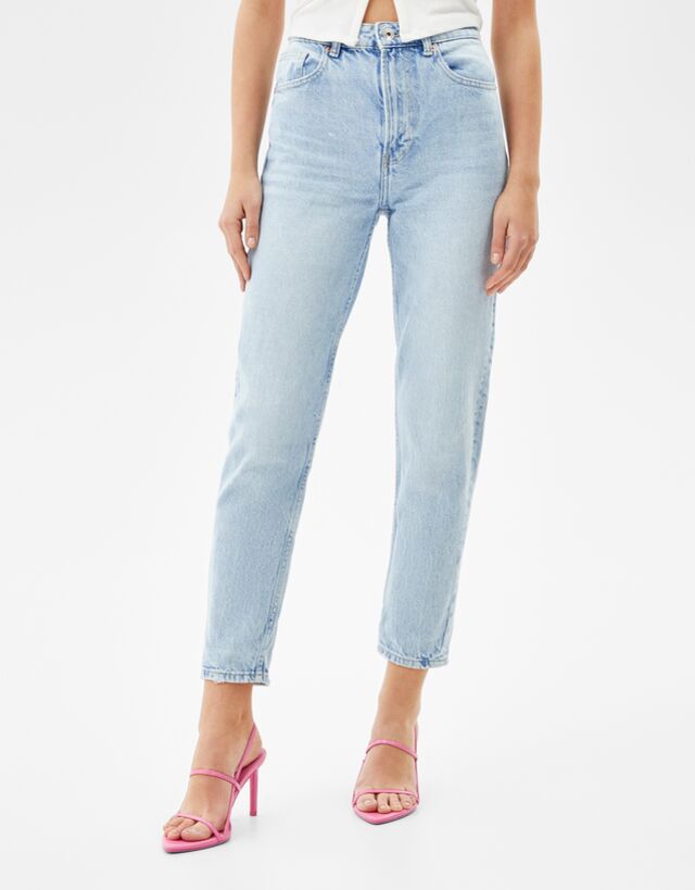 Mom-Jeans - Denim - Damen | Bershka