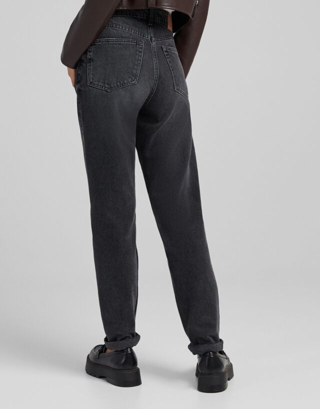 Jeans mom fit - Petite \u0026 Tall - Donna | Bershka