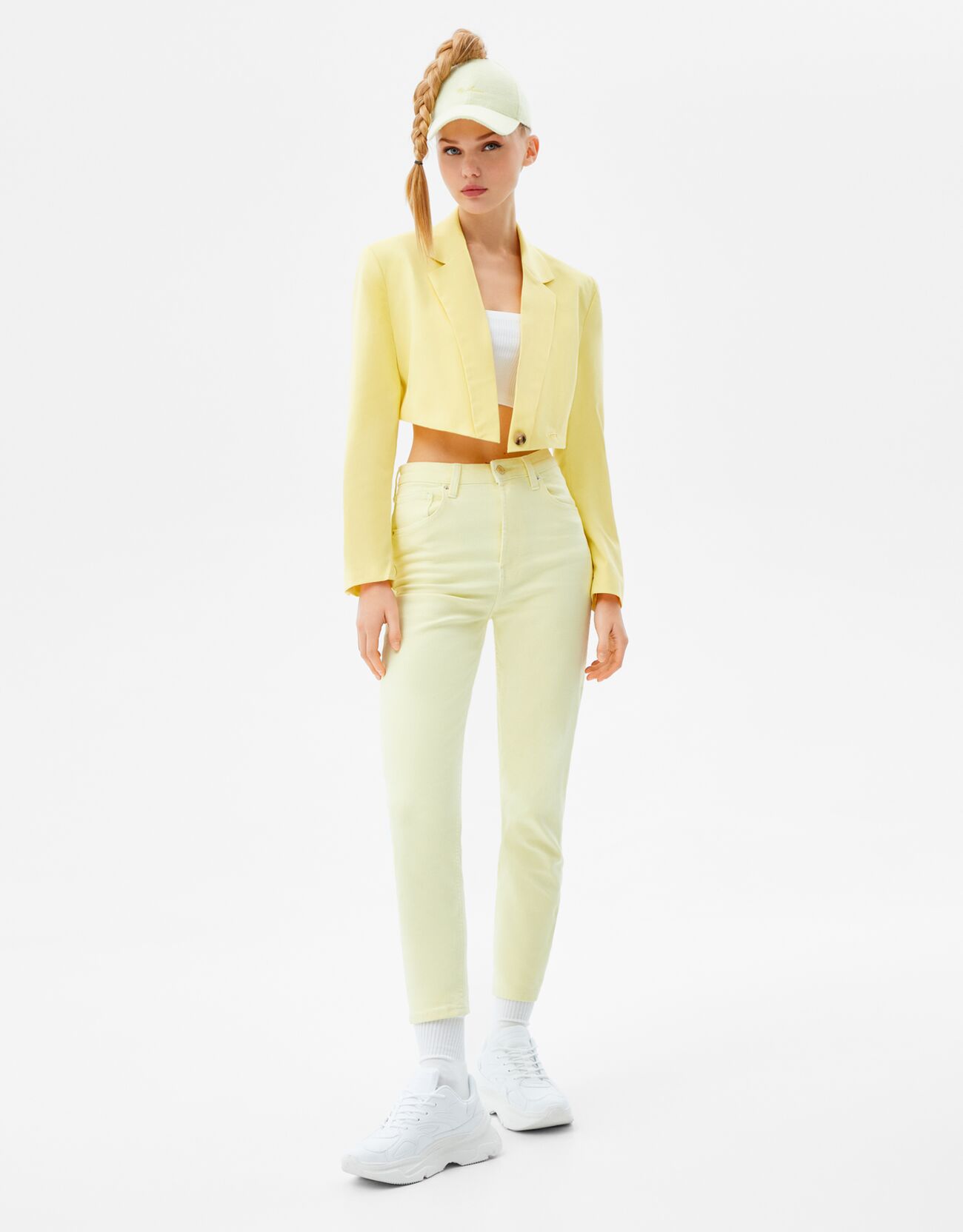Mom jeans slim comfort fit - Donna | Bershka