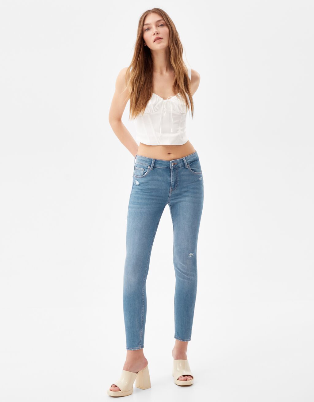 push up jeans - Denim - Woman | Bershka