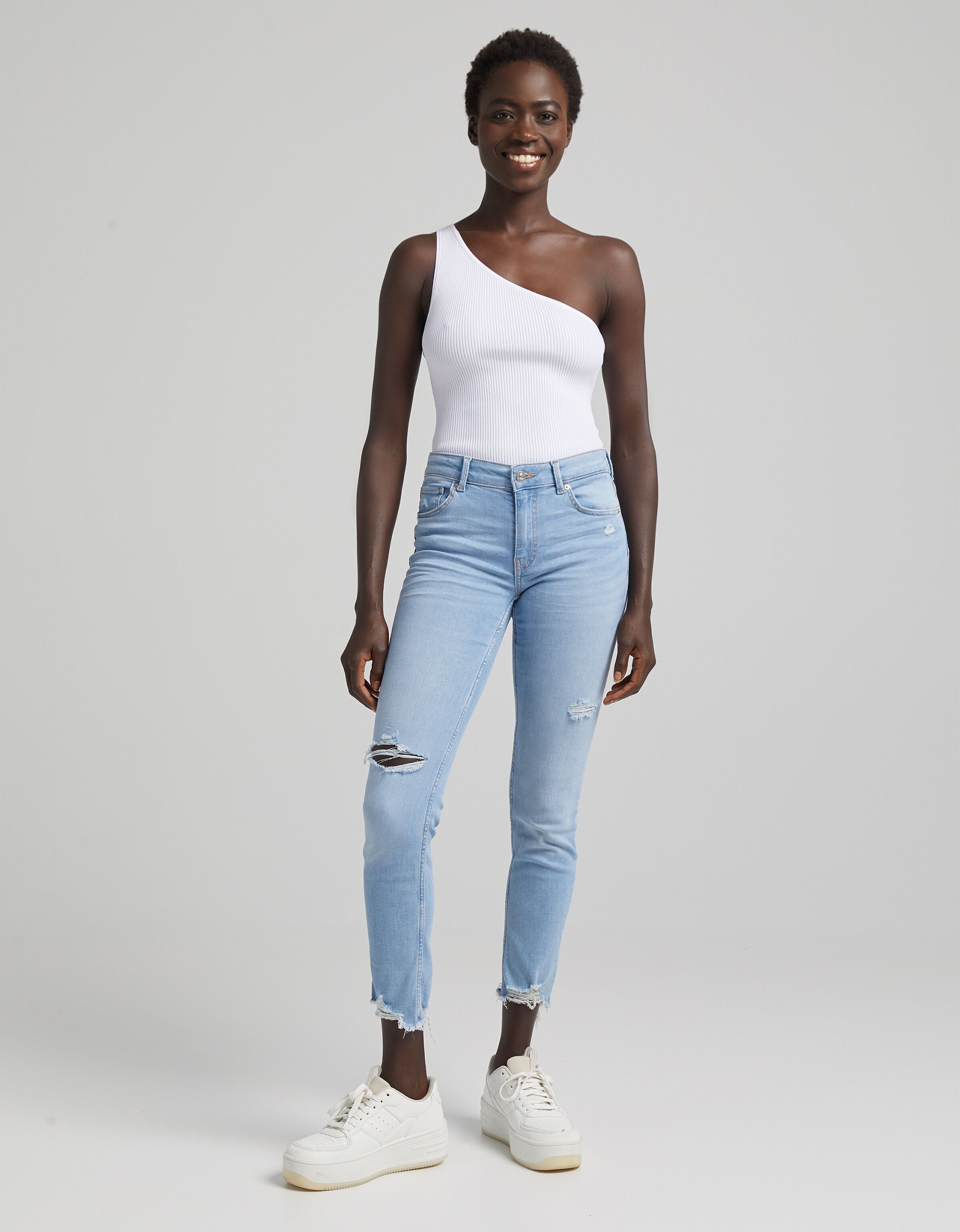 Jeans push up low waist - Denim - Mujer | Bershka