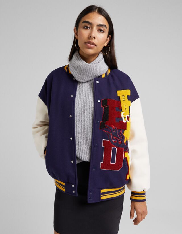 bershka varsity