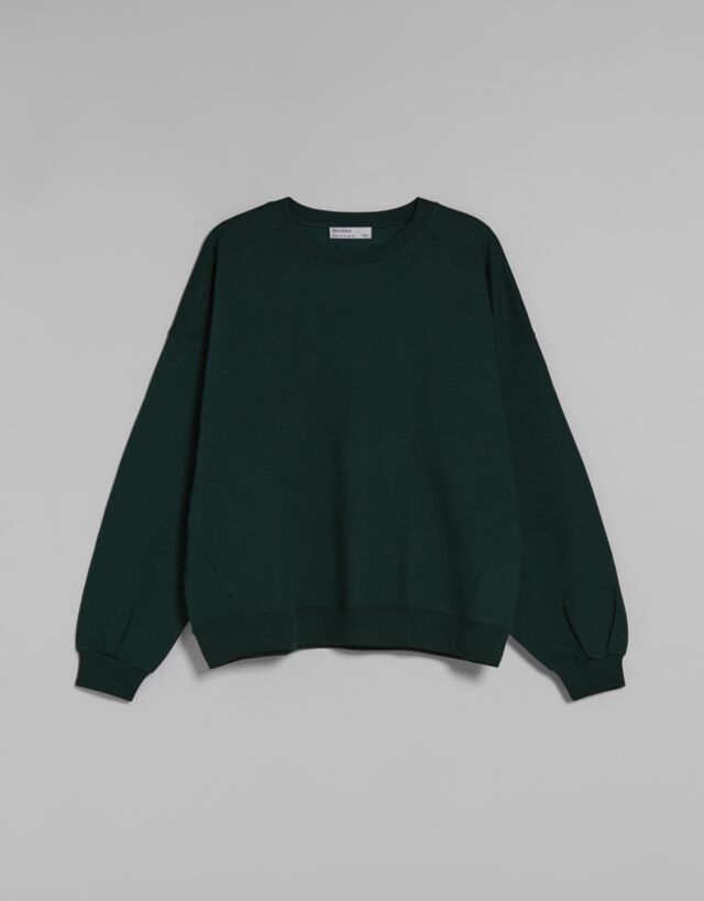 felpa oversize bershka