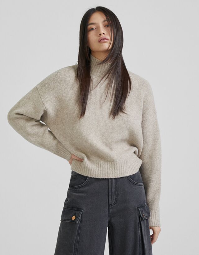 turtleneck bershka