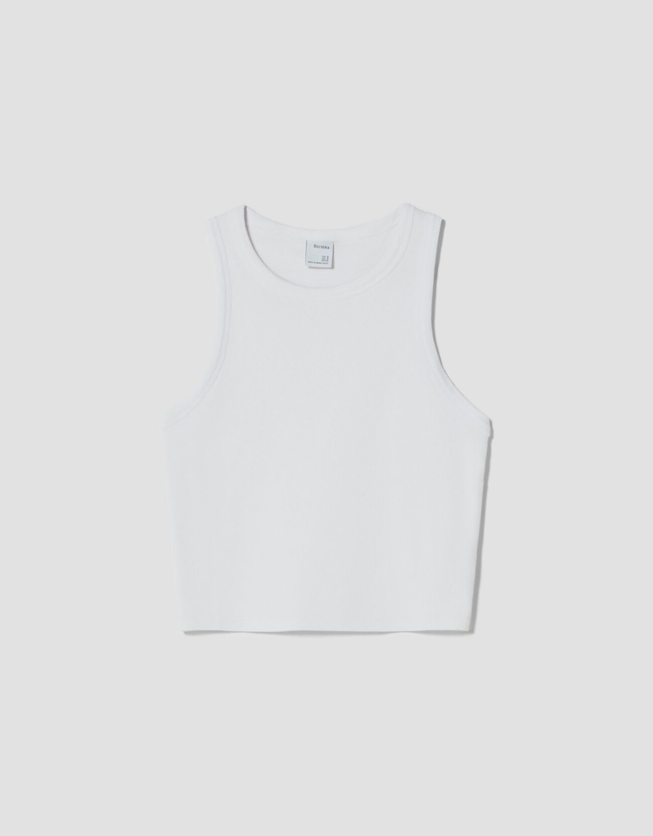 CAMISETA SIN MANGAS DE BERSHKA
