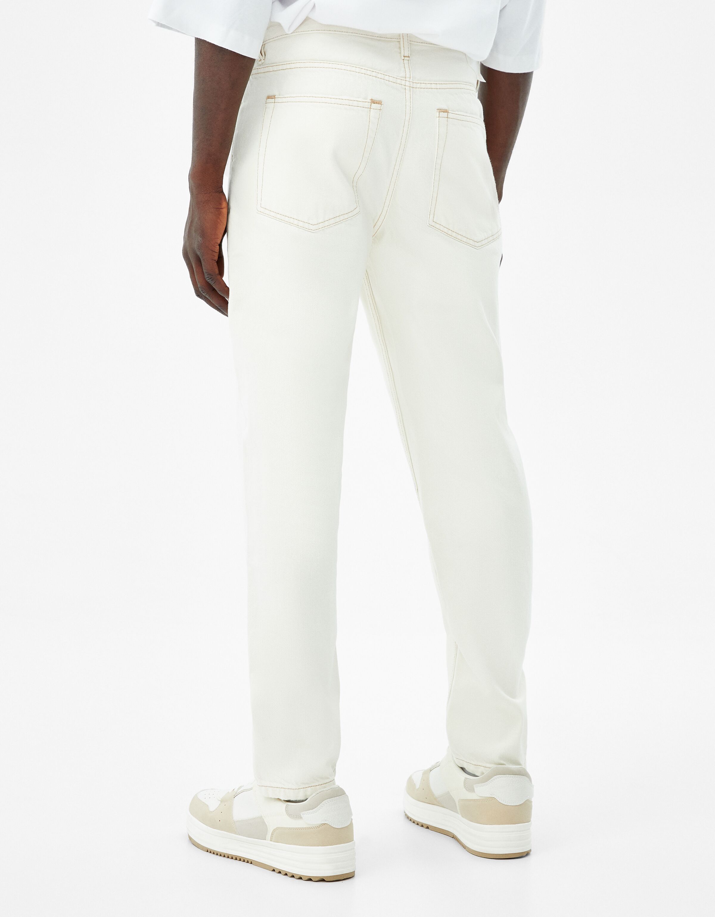 Straight fit vintage jeans - Man | Bershka