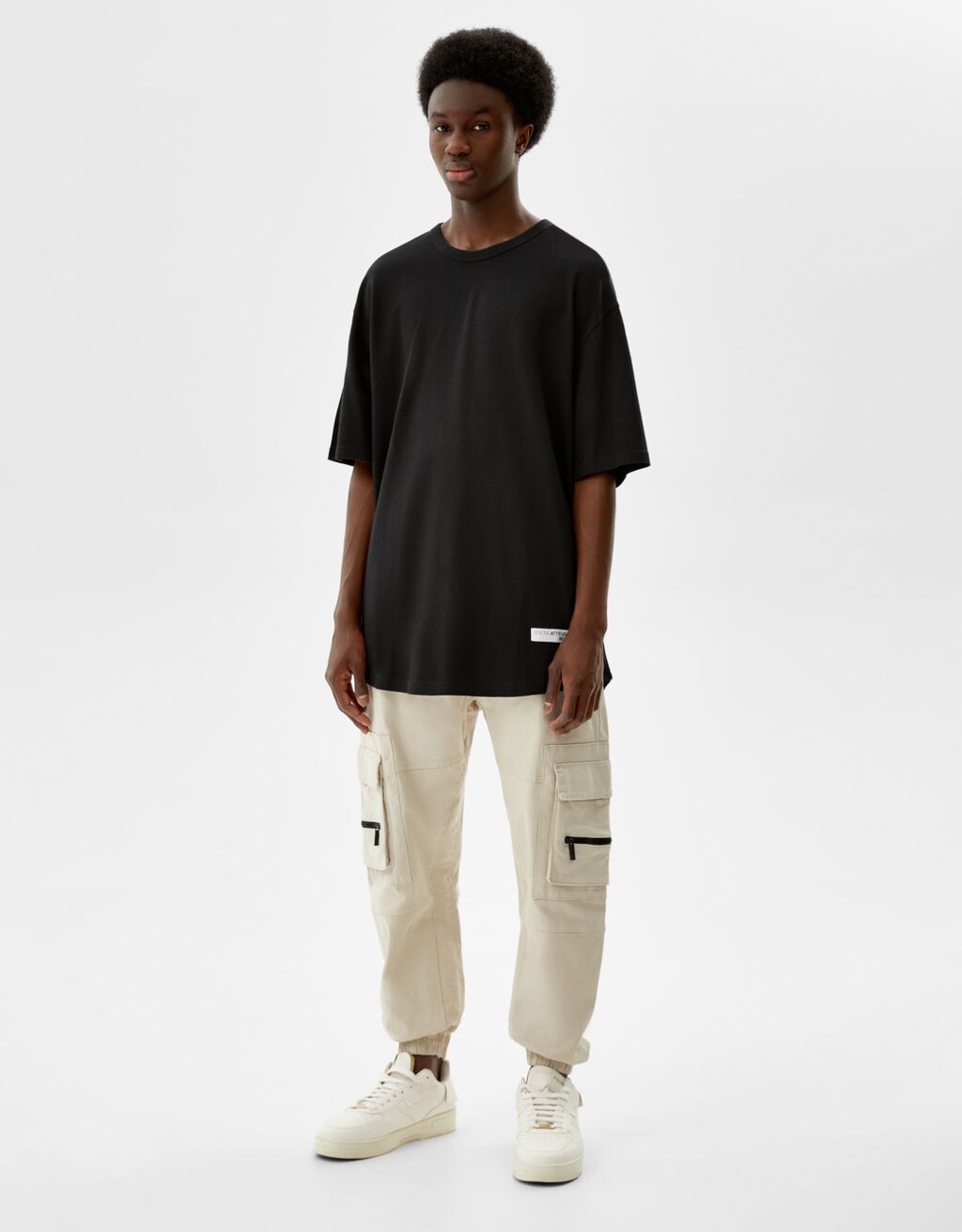 Pantaloni jogger cargo - Pantaloni - Uomo | Bershka