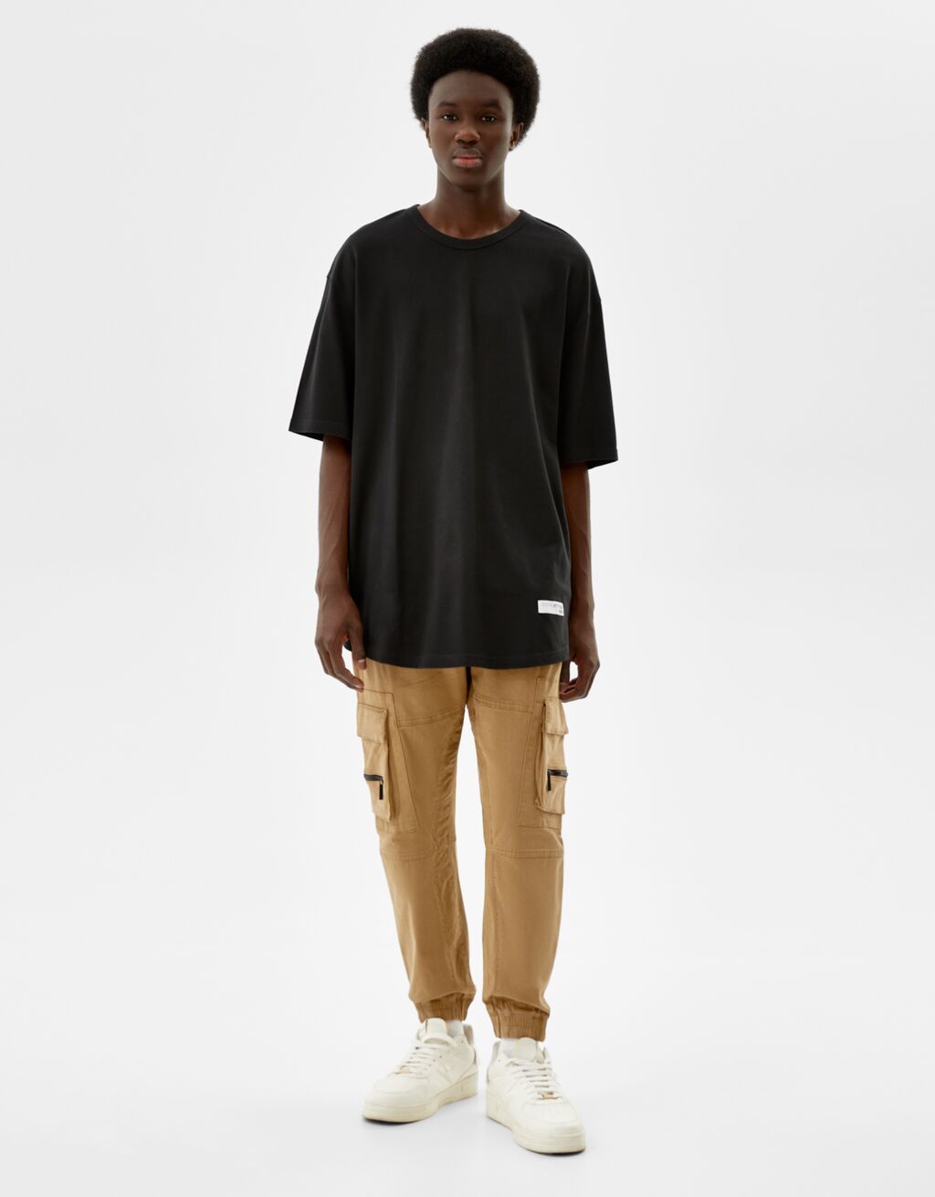 Pantaloni jogger cargo - Pantaloni - Uomo | Bershka
