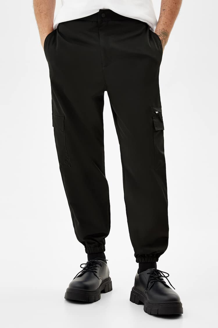 Technical joggers with pockets