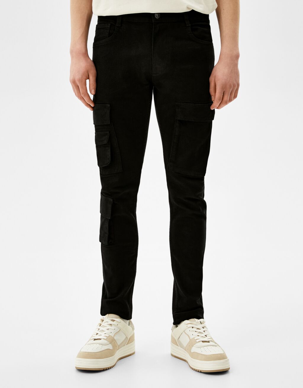 Multicargo skinny trousers - Man | Bershka