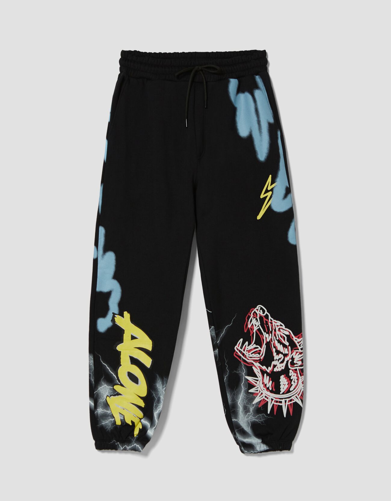 bershka plush joggers