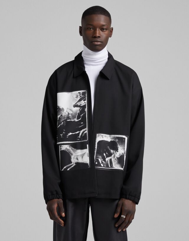 camisas bershka homem