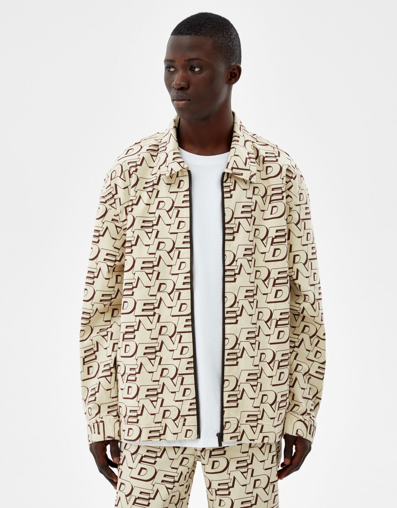 bershka leopard print bolsa