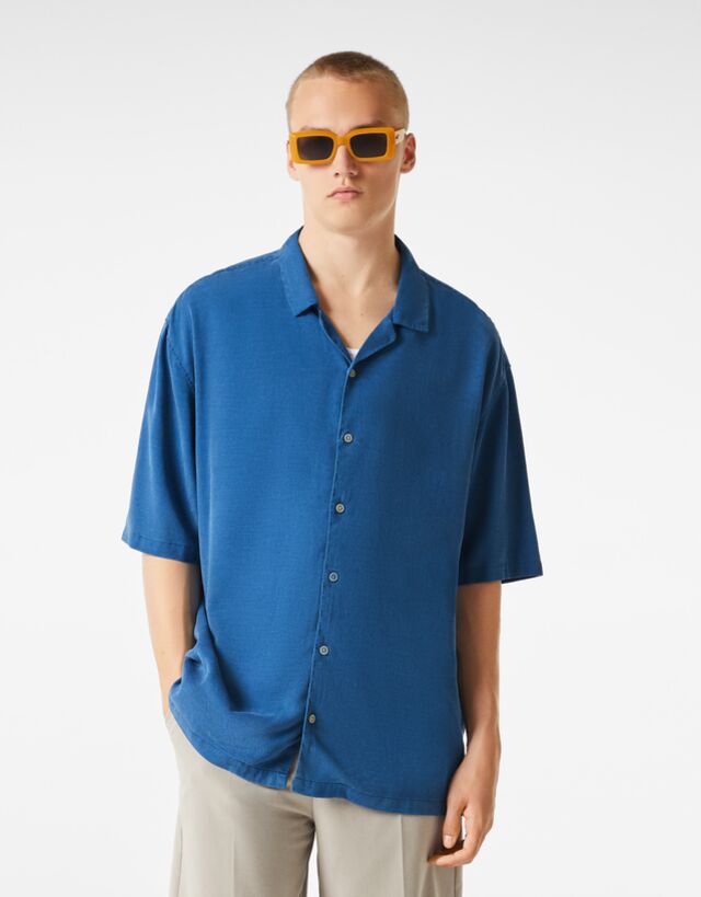 Relaxed fit short sleeve shirt - Shirts 