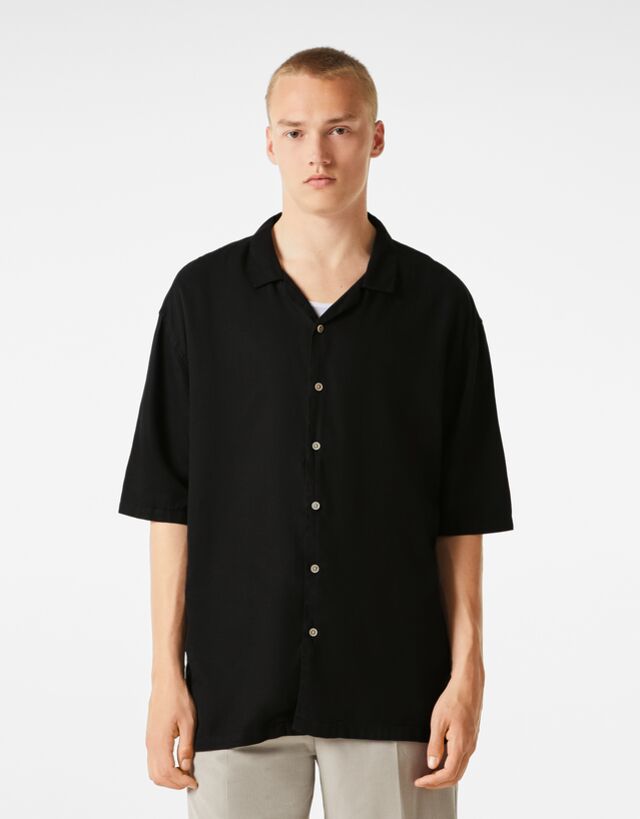 Relaxed fit short sleeve shirt - Man 