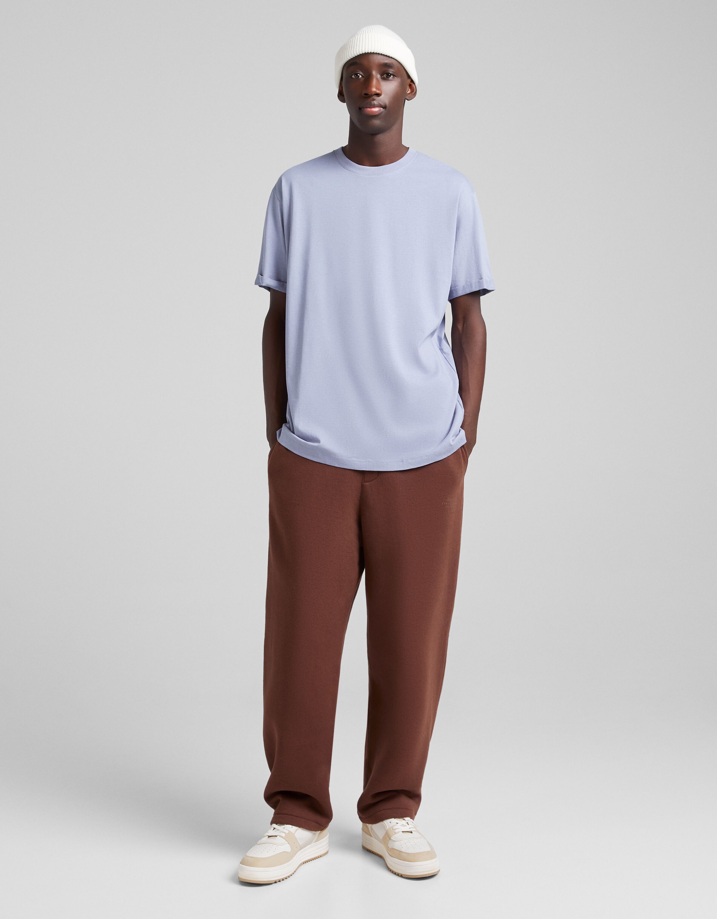Short sleeve long fit T-shirt - T 