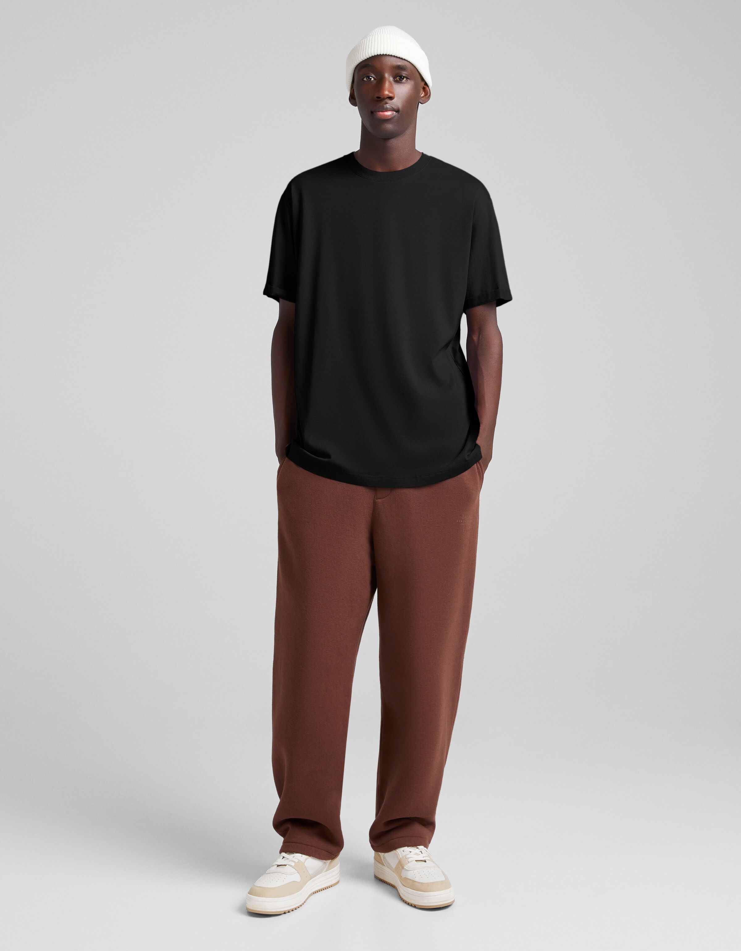 Short sleeve long fit T-shirt - T 