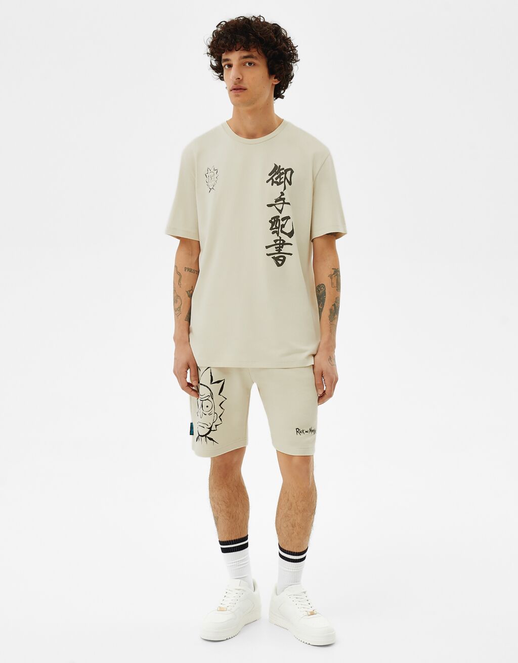 Maglietta a maniche corte regular fit Rick \u0026 Morty - Magliette - Uomo |  Bershka