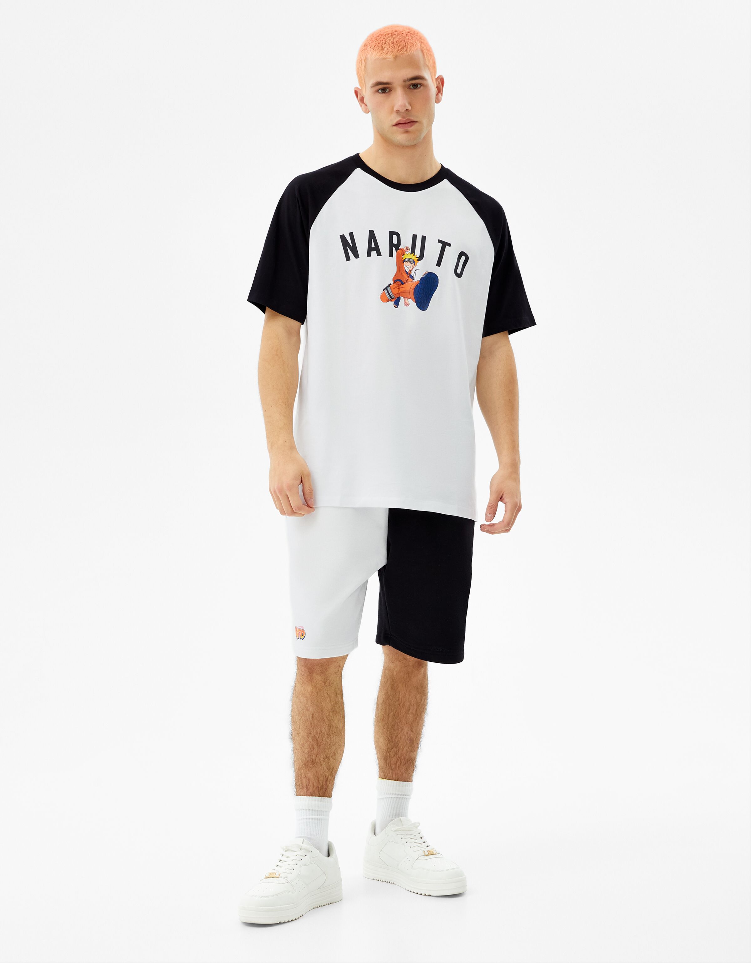 naruto shirt bershka