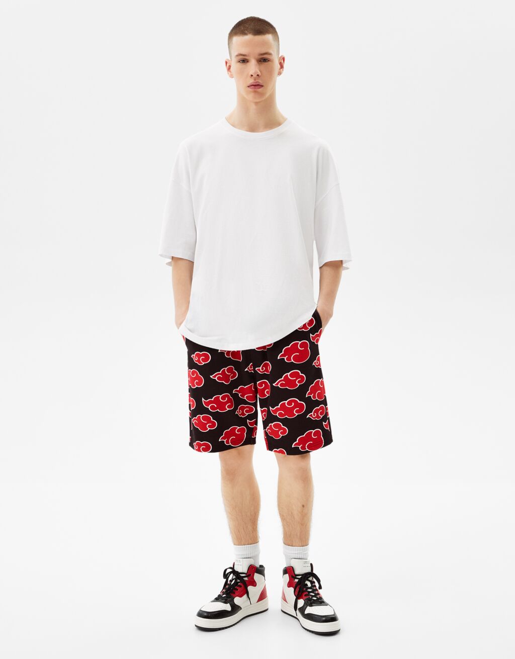 Bermuda stampa Naruto - Bermuda - Uomo | Bershka