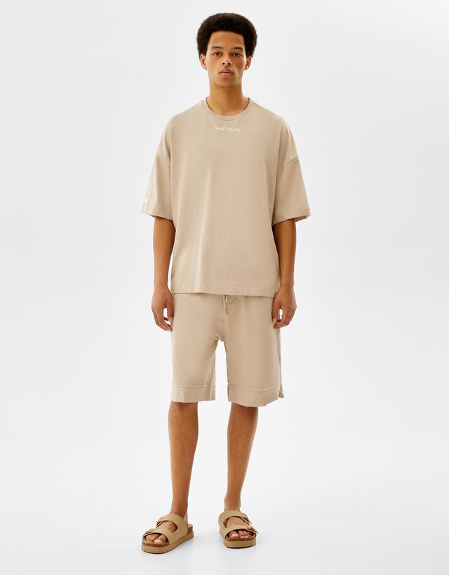 Oversize Bermuda shorts - Man | Bershka