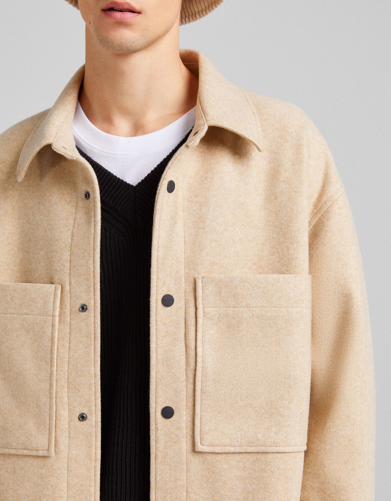 overshirt bershka