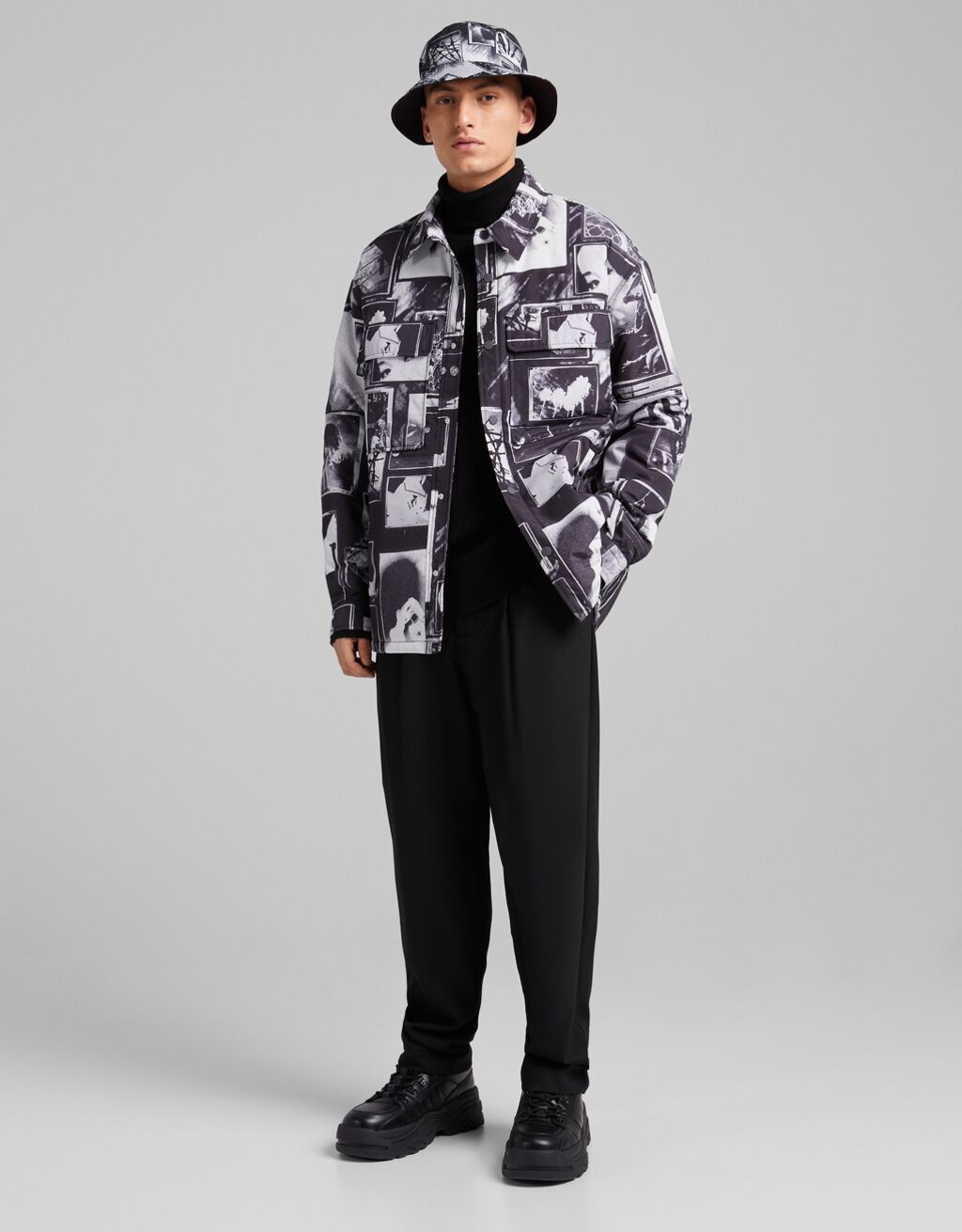 surchemise longue bershka