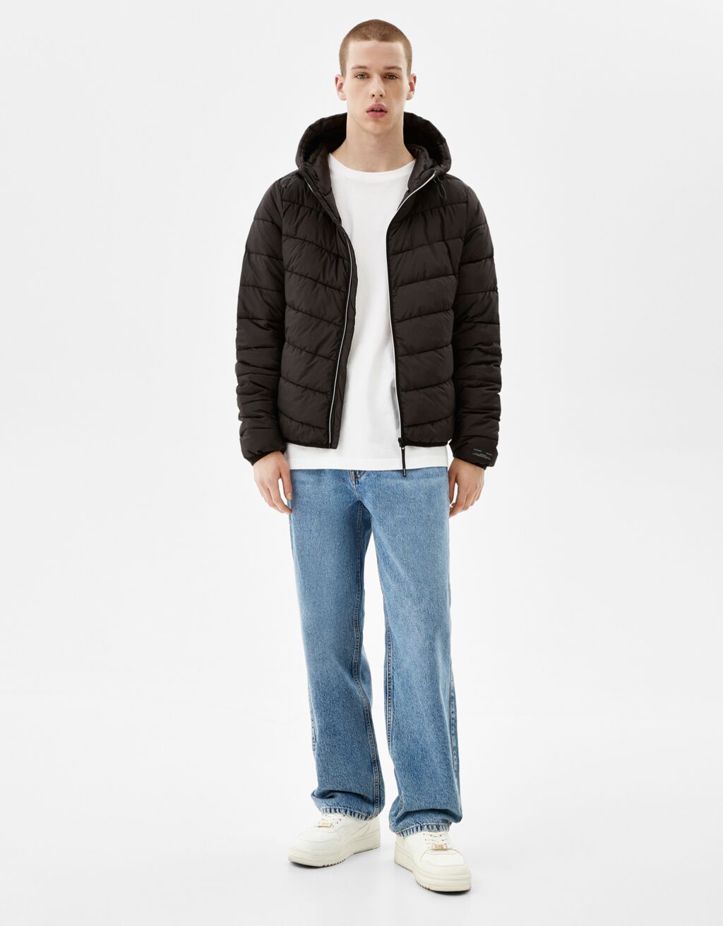 Giubbotto imbottito leggero - Giubbotti e cappotti - Uomo | Bershka