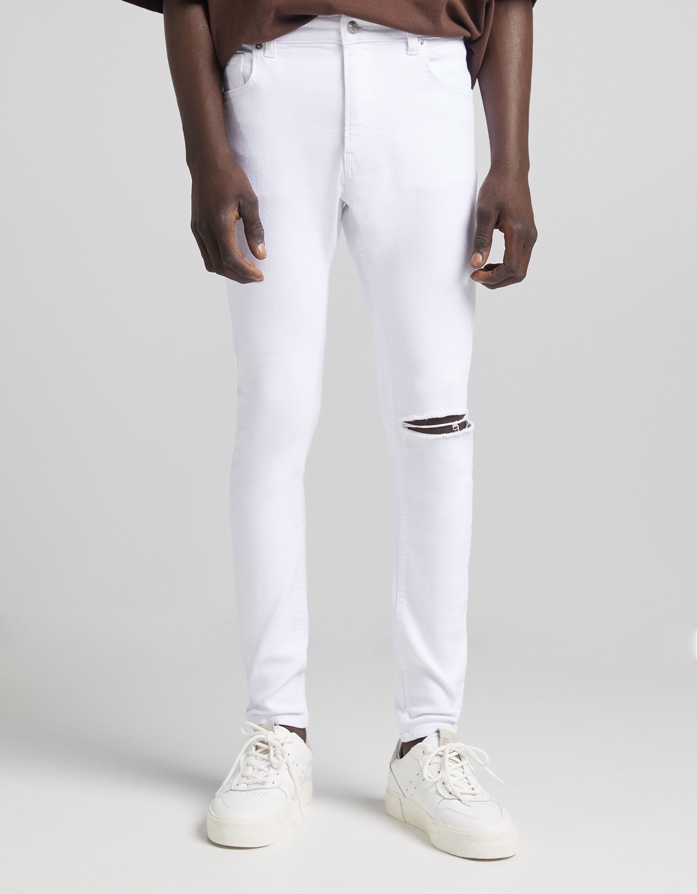 Super skinny jeans - Denim - Man | Bershka