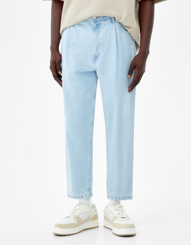 Balloon fit jeans - Jeans - Man | Bershka