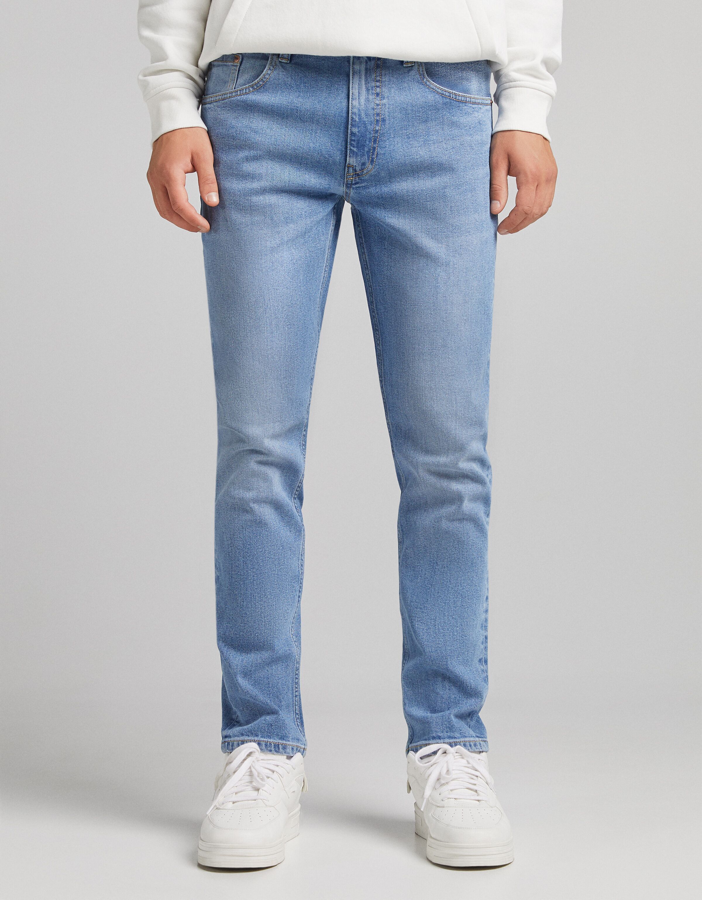 Jeans slim fit - Jeans - Pria | Bershka