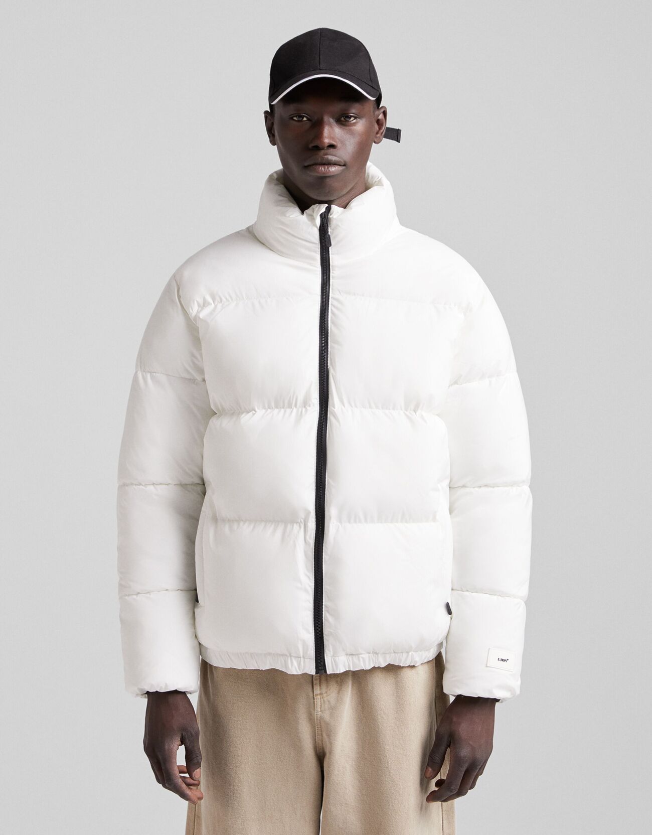 puffer coat bershka