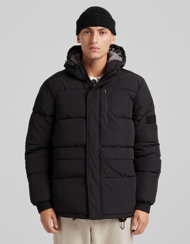 puffer coat bershka