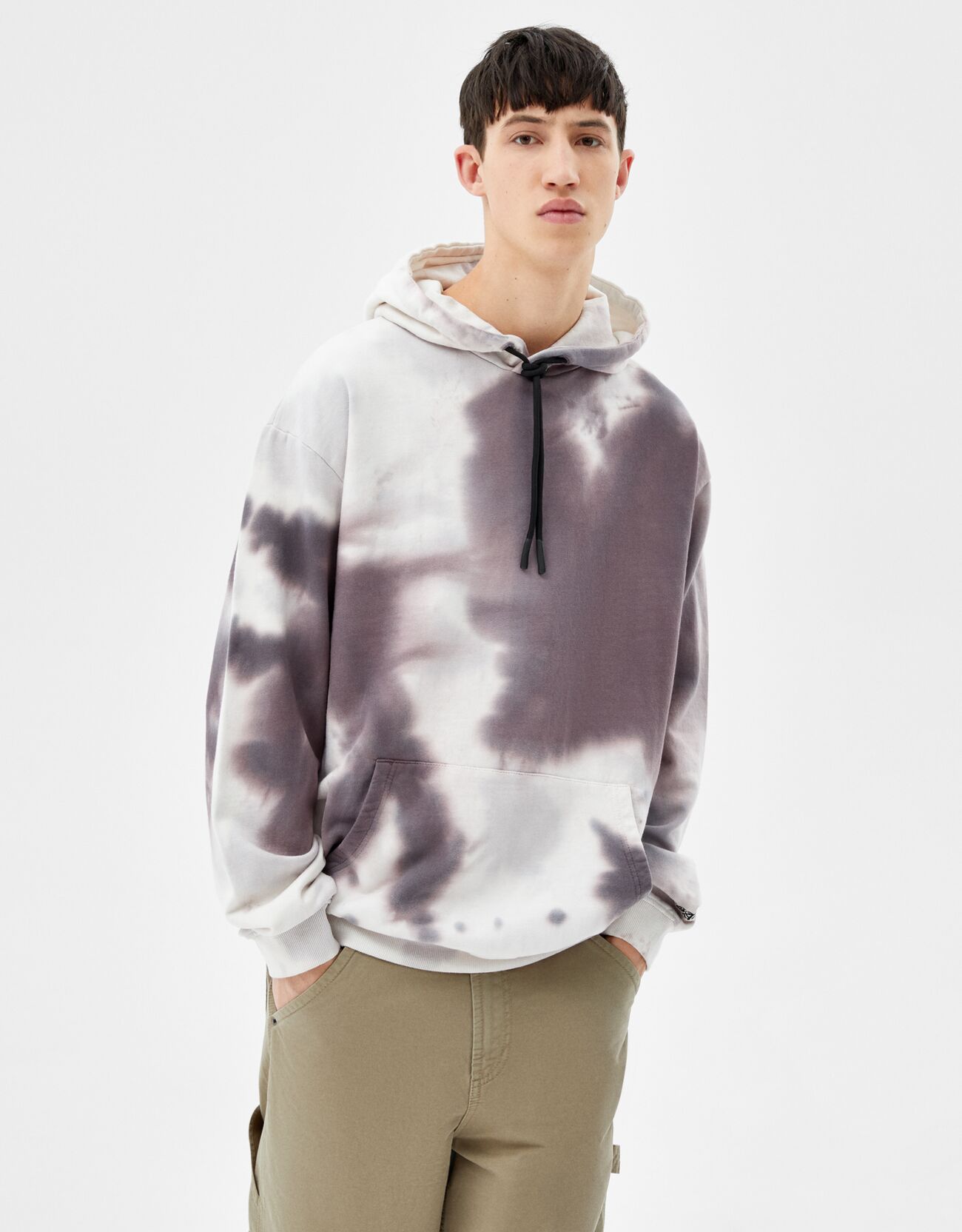 bershka tie dye sweatshirt