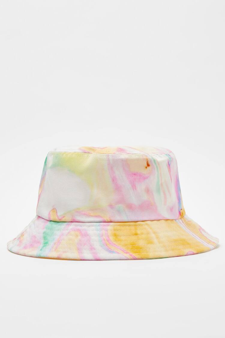 Multicoloured bucket hat