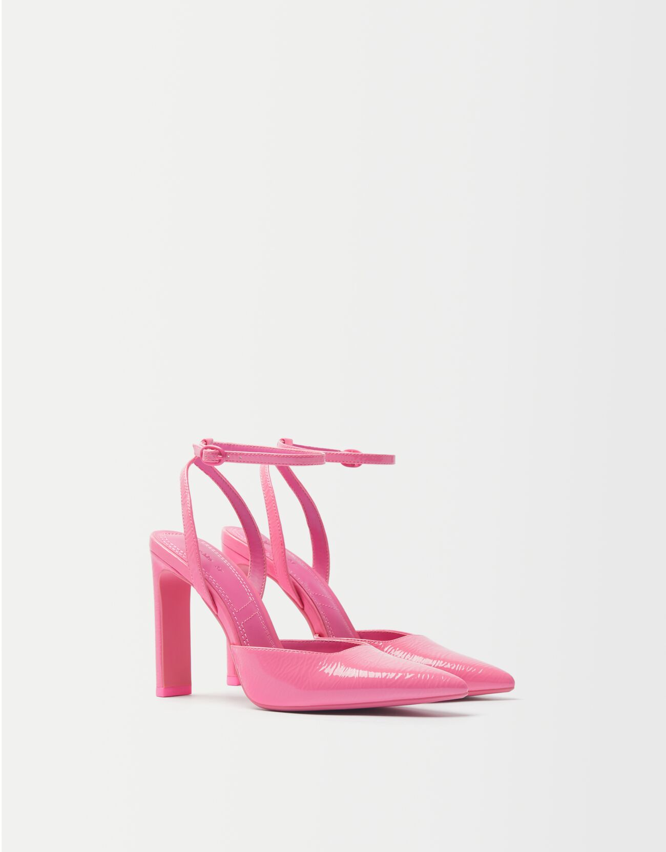 High-heel slingback shoes - Woman | Bershka